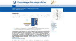 Desktop Screenshot of posturologie-posturopodie.be